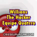 display Willians The Hacker Equipe Quatrro